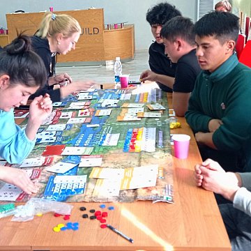 Water resources management: students from KRSU and KNAU took part in the interactive game Nexus